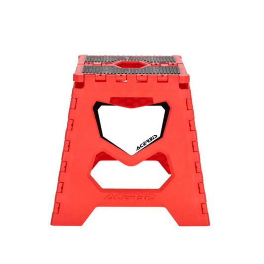 Acerbis Folding Bike Stand | Red and Black Off-Road Motorcycle Stand