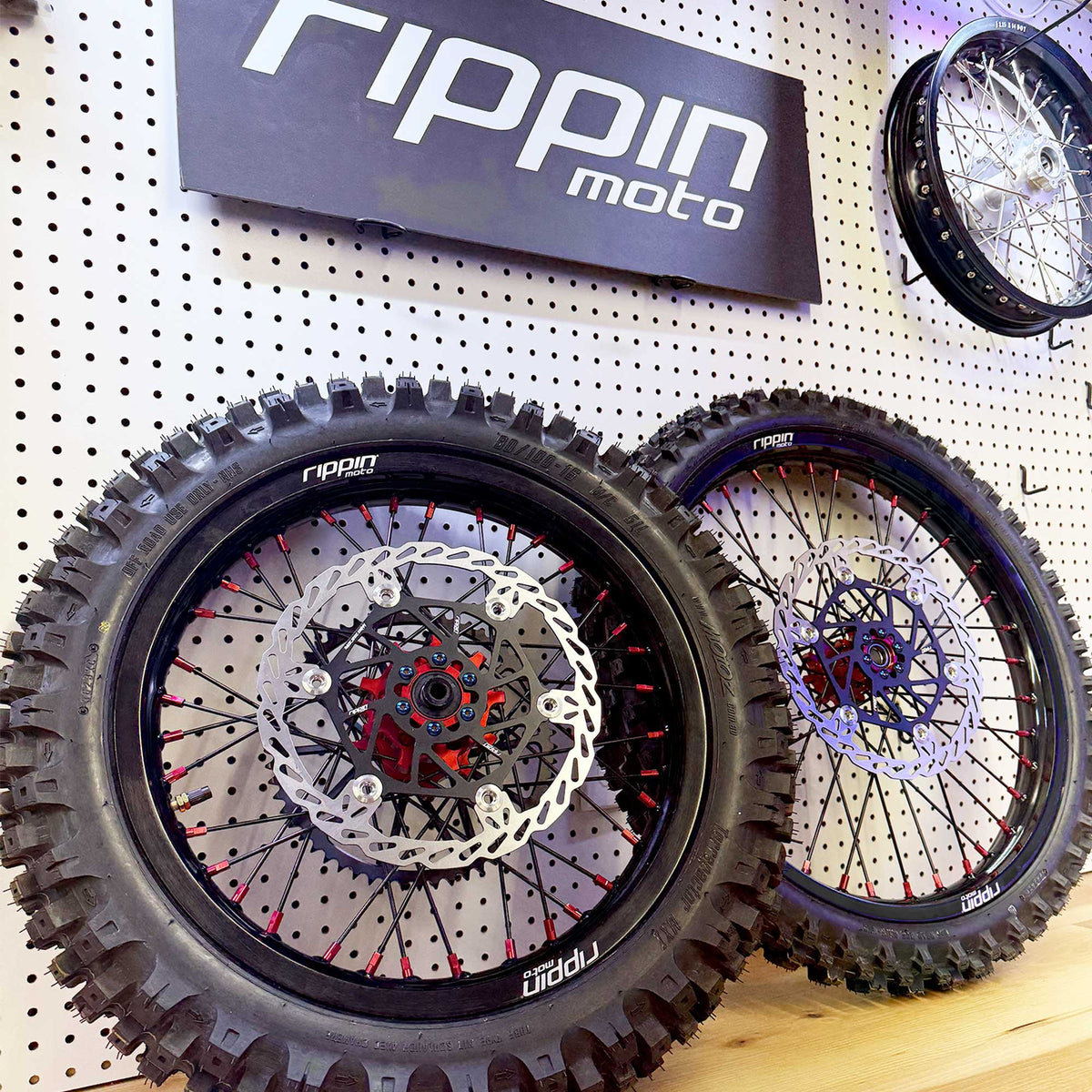 Rippin Moto Blackline RTR Off-Road Wheelset | Sur-Ron Light Bee LBX, Segway, 79bike, Ventus