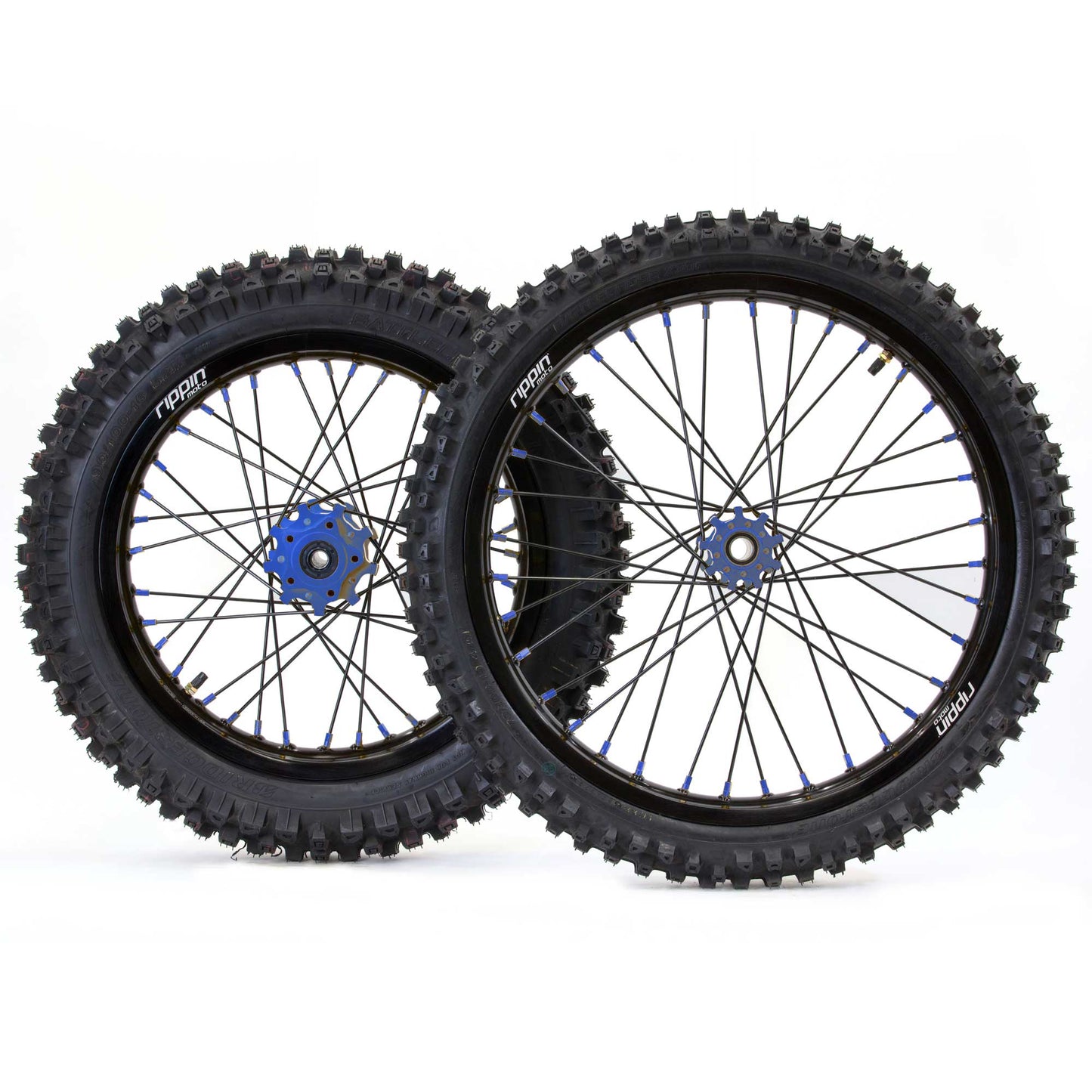 19/16 Blackline Wheelset Ready To Ride for E-moto by Rippin moto