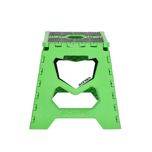 Acerbis Folding Bike Stand | Green and Black Off-Road Motorcycle Stand
