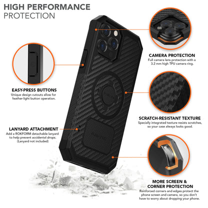 Rugged Case - iPhone 13 models | Regular, Mini, Pro, Pro Max | by ROKFORM