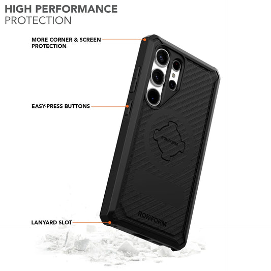 Rugged Case - Samsung Galaxy S24 models |+ Ultra 5G | by ROKFORM
