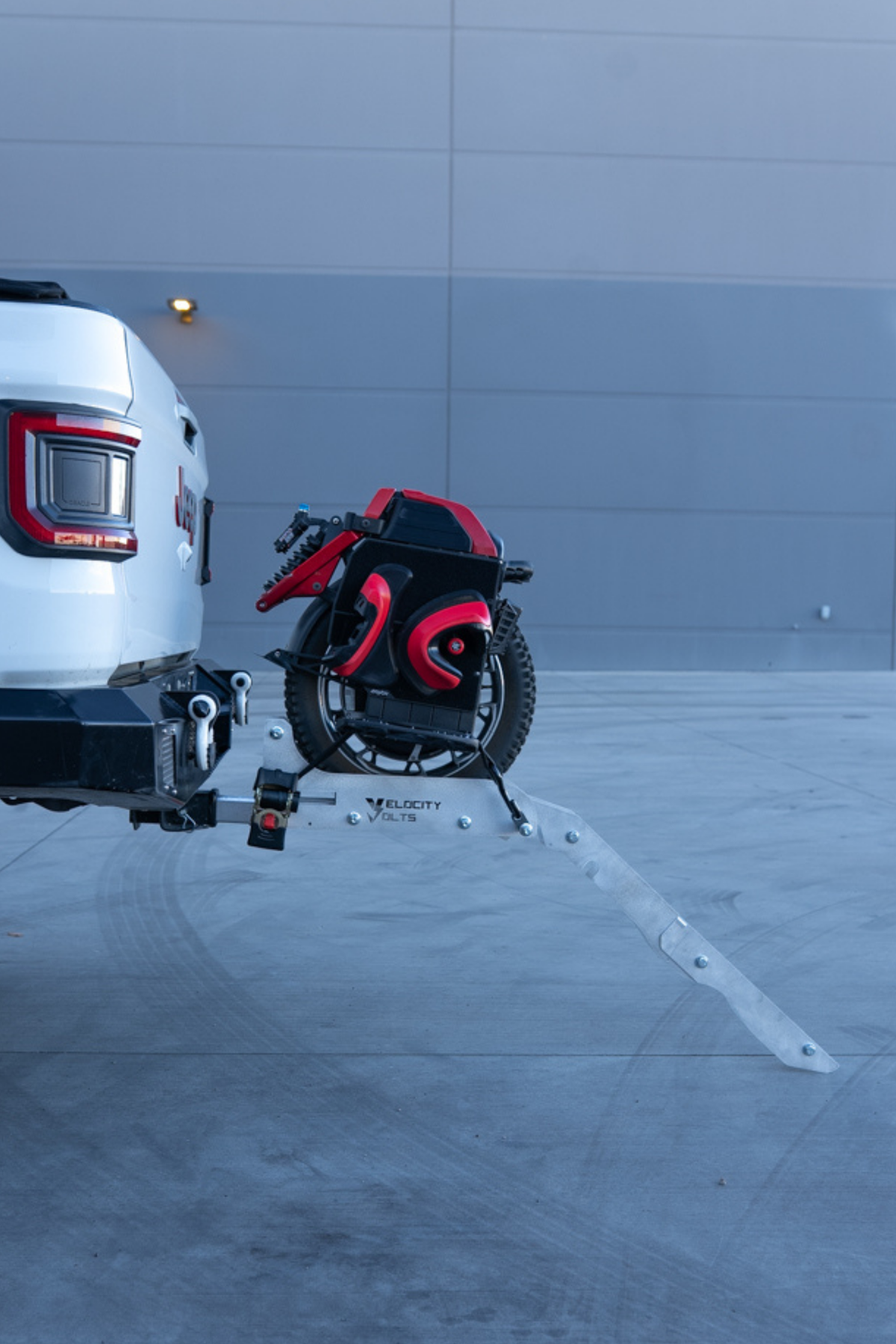 Velocity Volts EUC Carrier | Hitch Carrier for Electric Unicycles