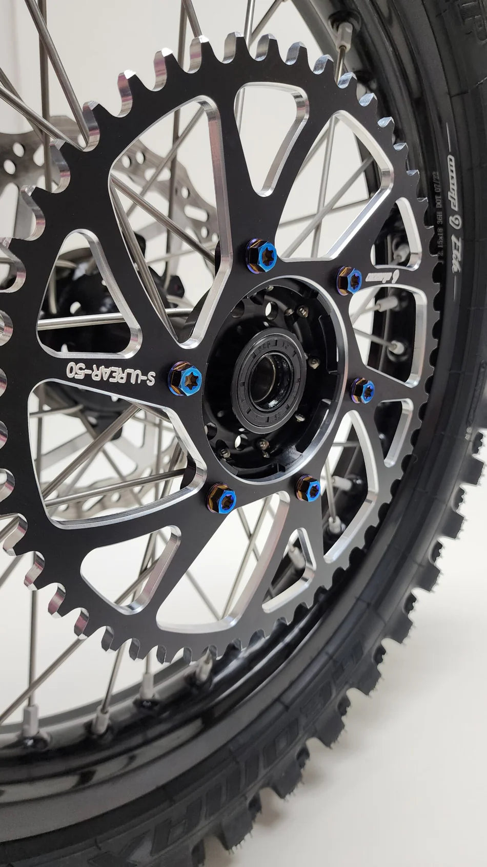 Titanium Rear Sprocket Bolts | By Warp 9 Racing | For Surron Ultra Bee