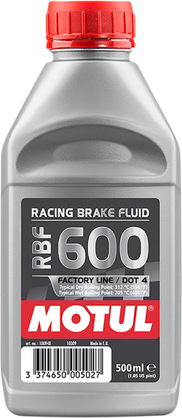 Motul RBF 600 Racing Brake Fluid | High-Performance DOT 4 Fluid | By Motul