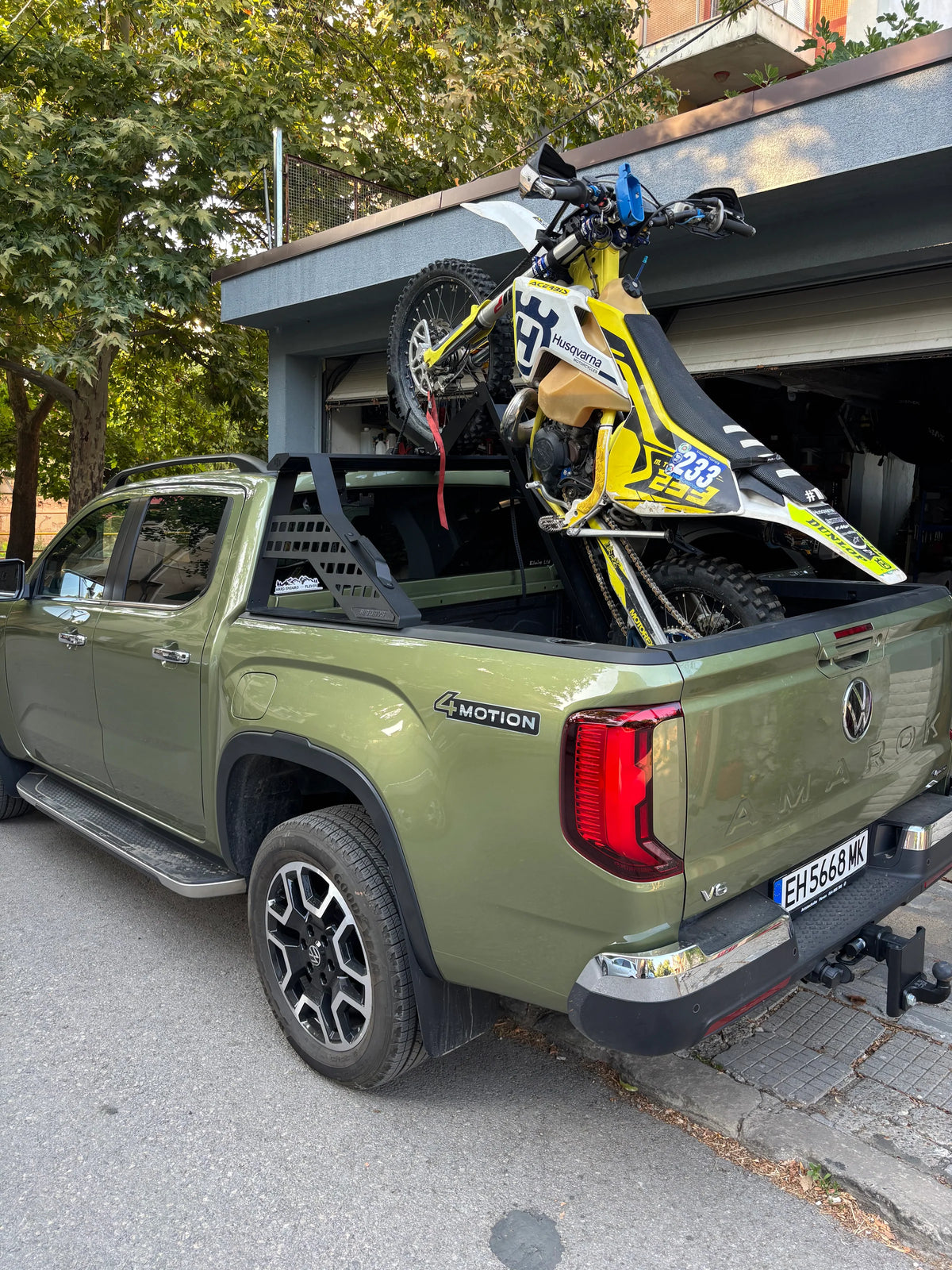 Chase Rack System - Base Rack  | Modular Truck Bed Rack for E-Motos | by Big Days