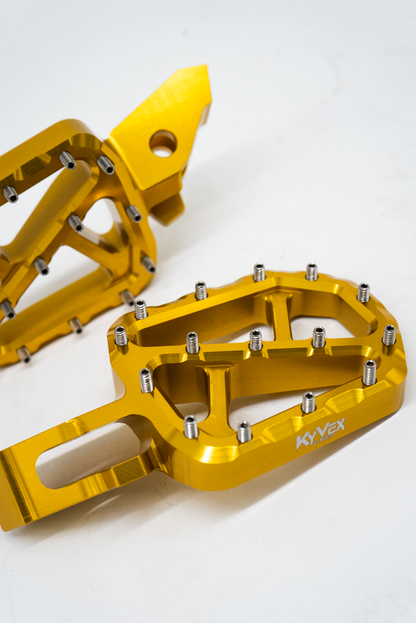 Kyvex Billet Wide Foot Pegs | Surron Ultra Bee