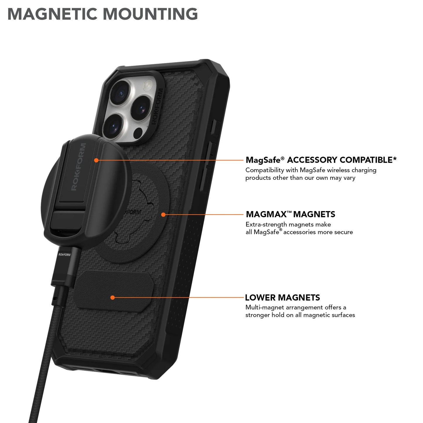 Rugged Case - iPhone 16 models | Regular, Plus, Pro, Pro Max | by ROKFORM