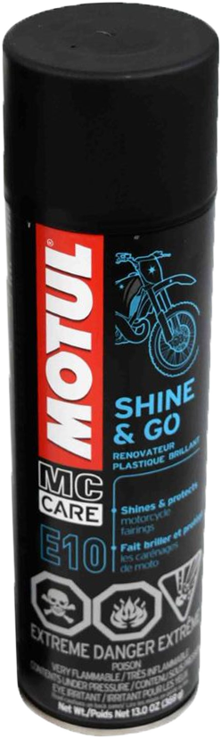 Motul Shine & Go (13oz) | Moto Detailing Spray | By Motul