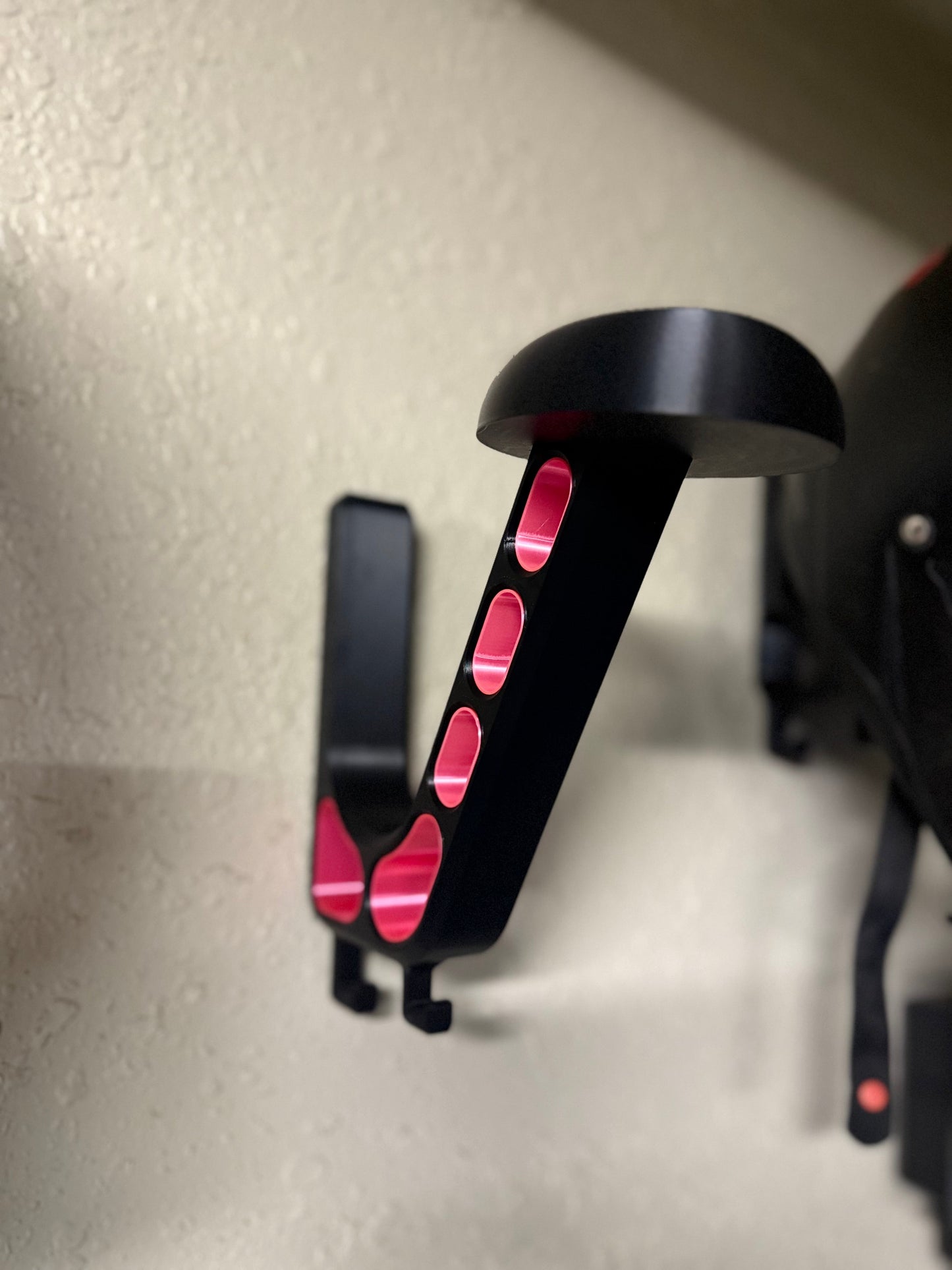 Heavy-Duty Helmet Wall Mount | Motorcycle and Riding Gear Storage