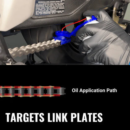 Motul Off-Road Chain Care Kit — With Oinker Precision Applicator | For All E-Moto Platforms