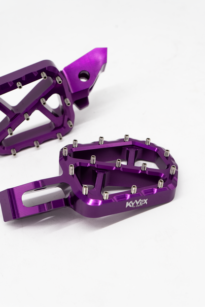 Kyvex Billet Wide Foot Pegs | Surron Ultra Bee