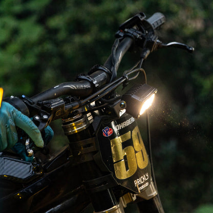 Baja Designs S2 Sport Headlight + Project 9 CYBERLIGHT V2 Bundle | By Baja Designs & Project 9 | For Sur-Ron, E Ride Pro, and Talaria Electric Bikes