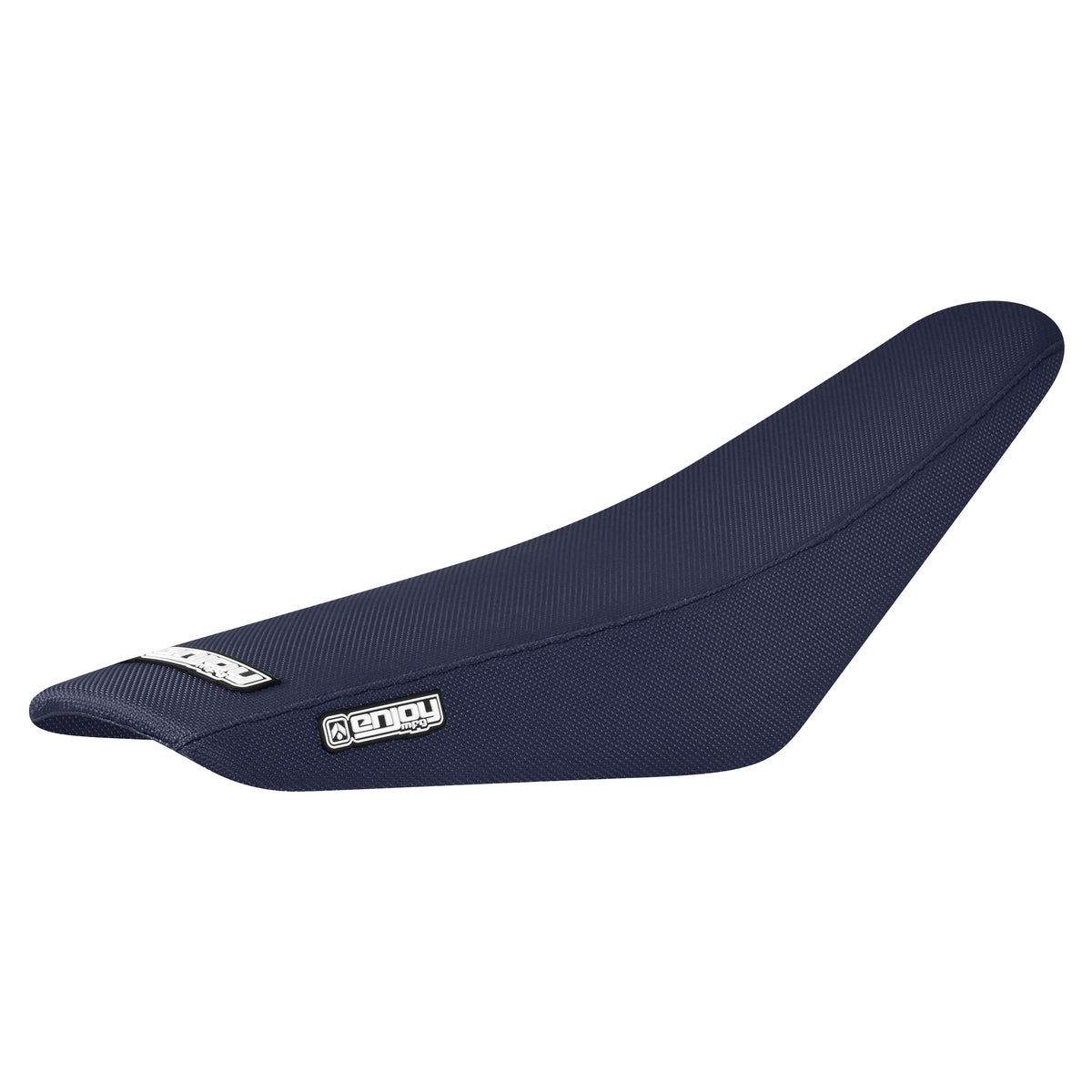 Enjoy Mfg Team Issue Seat Cover For 2003-2008 Suzuki LTZ400 Z400 - Blue/White Ribs Design | Motocross Gripper Material