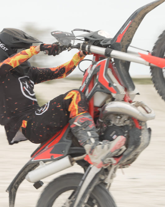 Numbskull Menace Moto Pant 2.0: Flame | Technical Riding Pants