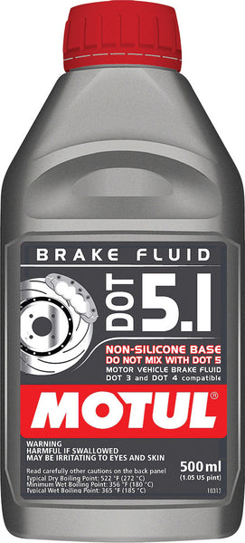 Motul DOT 5.1 Brake Fluid | Fully Synthetic | 500mL – REVRides