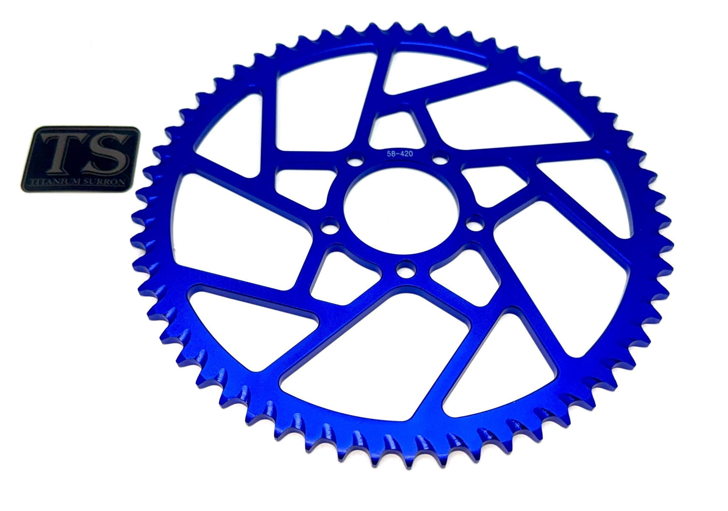 58T 7075-T6 Rear Sprocket | Surron, Talaria, E-Ride Pro & More