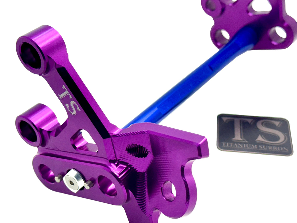 Custom CNC Aluminum Footpeg Bracket Assembly E-Ride Pro SS and S