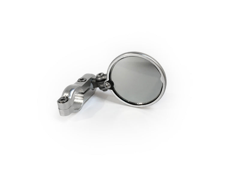 CRG Blindsight LS Silver Bar-End Mirror | Street emoto Motorcycles