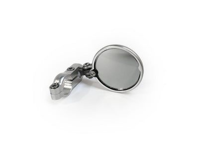 CRG Blindsight LS Silver Bar-End Mirror | Street emoto Motorcycles