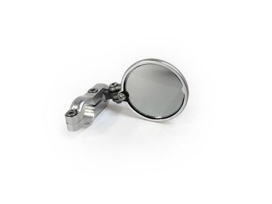 CRG Blindsight LS Silver Bar-End Mirror | Street emoto Motorcycles