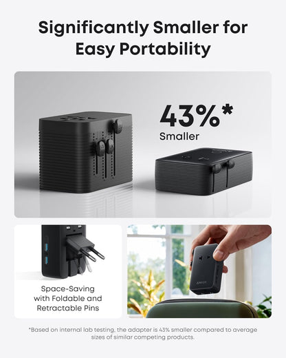 Anker MagGo Power Bank 10K, 15W | Qi2 Wireless Charging