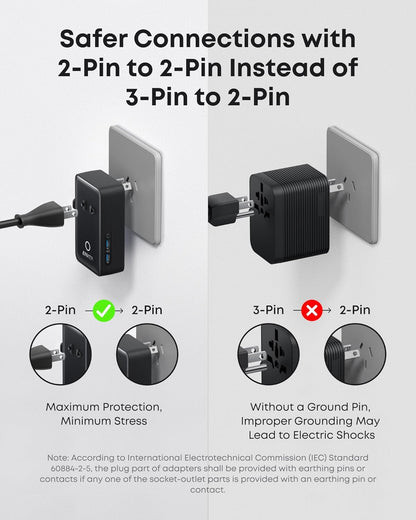 Anker Laptop Power Bank 25K, 165W with Built-In Cables | Laptops & Ride-Day Electronics