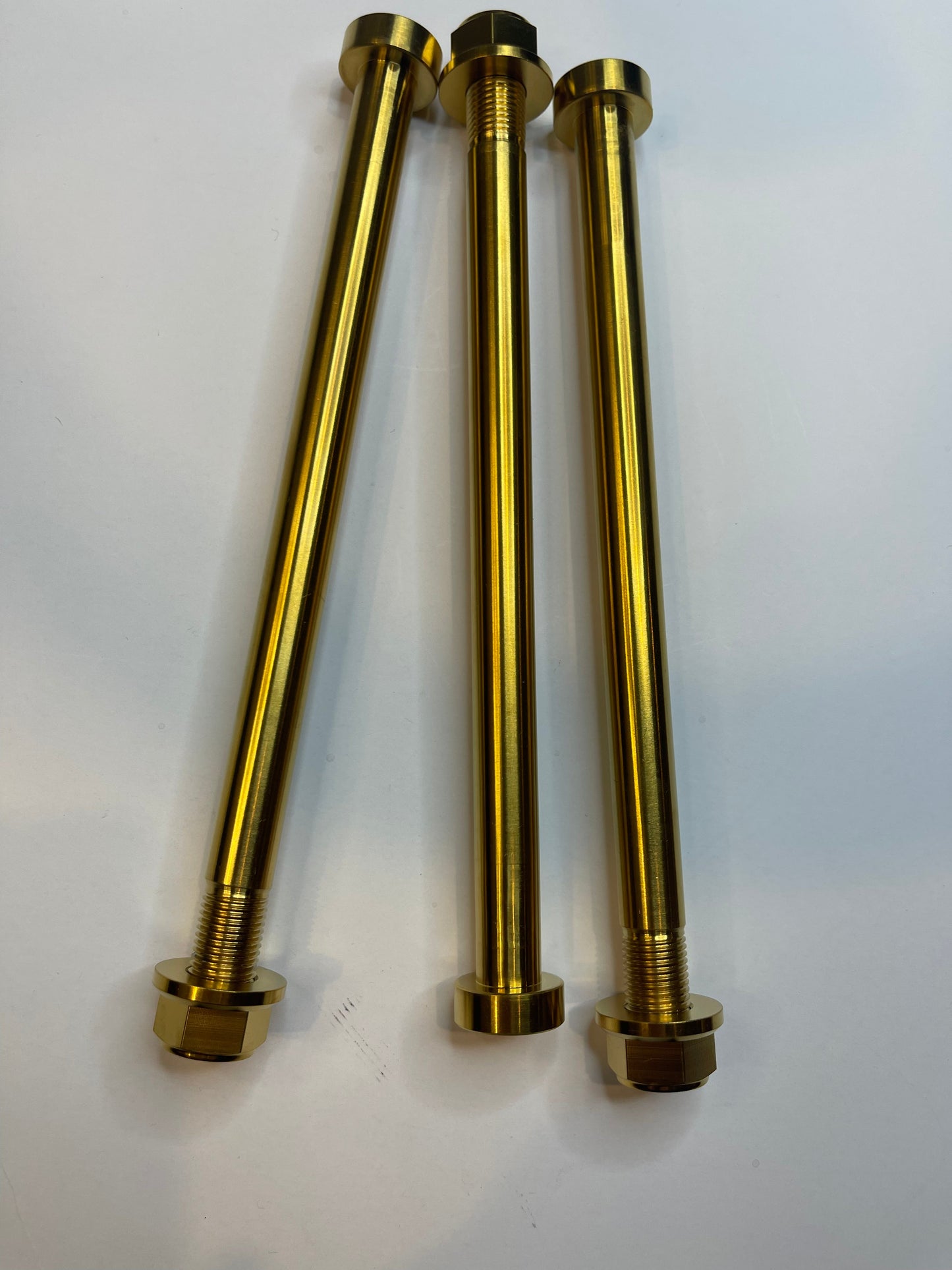 Titanium Rear Axle and Nut - Surron LBS LBX, Segway X160 X260 - REVRides