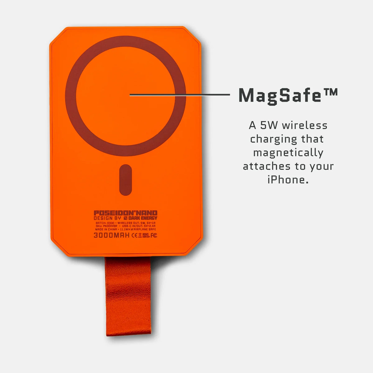 Dark Energy Poseidon Nano Power Bank | Waterproof MagSafe EDC Charger