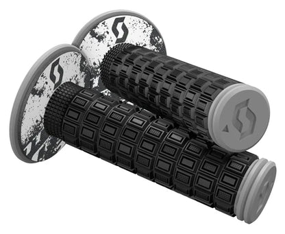 Prickly Handlebar & Bar Mount Combo with SCOTT Mellow Grips | Handle bar Kit | by Prickly Motorsports &amp; SCOTT | for Emoto