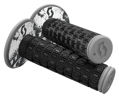 ODI Podium 7/8" Handlebars + SCOTT Mellow Grips Bundle | for Altis Sigma, RTR, Apollo RFN & more