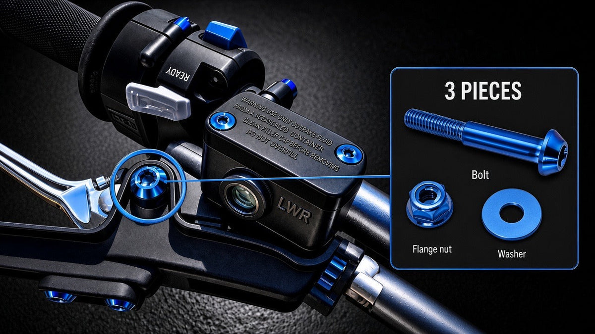 Grade 5 Titanium Brake Lever Pivot Bolt | Sur-Ron Ultra Bee