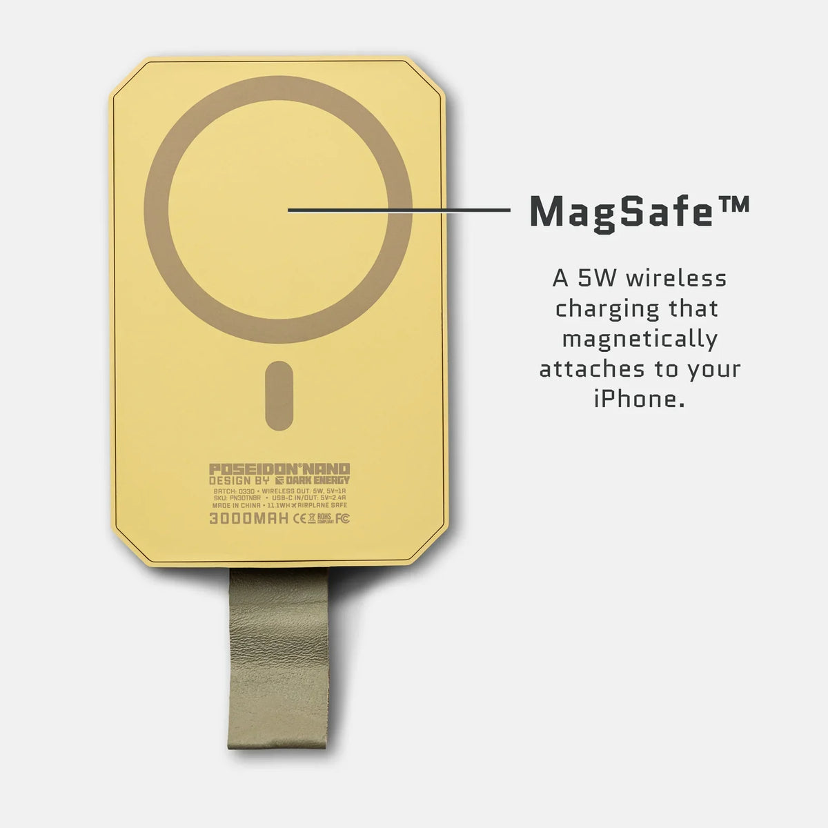 Dark Energy Poseidon Nano Power Bank | Waterproof MagSafe EDC Charger