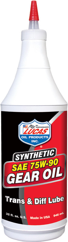 Lucas Synthetic Gear Oil 75W90 | For Altis, Talaria, Rawrr | By Lucas Oil
