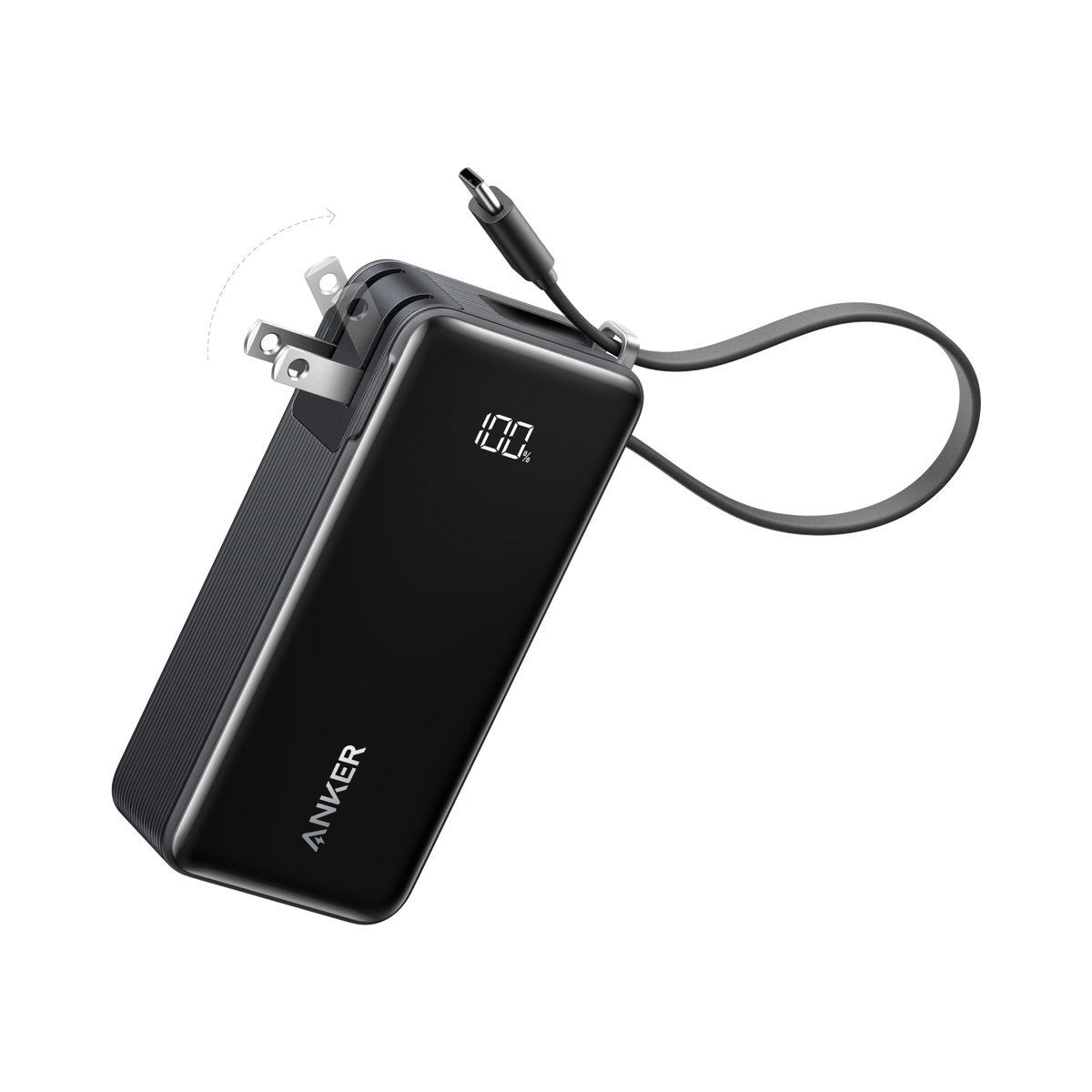 Anker Fusion Power Bank 10K, 30W | USB-C or Lightning Devices