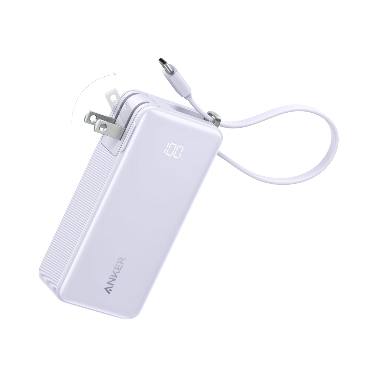 Anker Fusion Power Bank 10K, 30W | USB-C or Lightning Devices