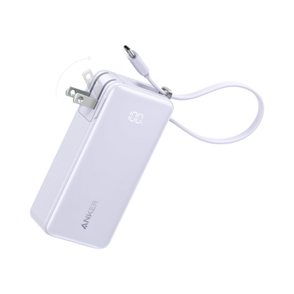 Anker Fusion Power Bank 10K, 30W | USB-C or Lightning Devices