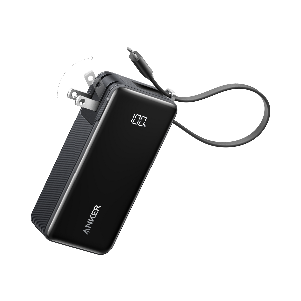 Anker Fusion Power Bank 10K, 30W | USB-C or Lightning Devices