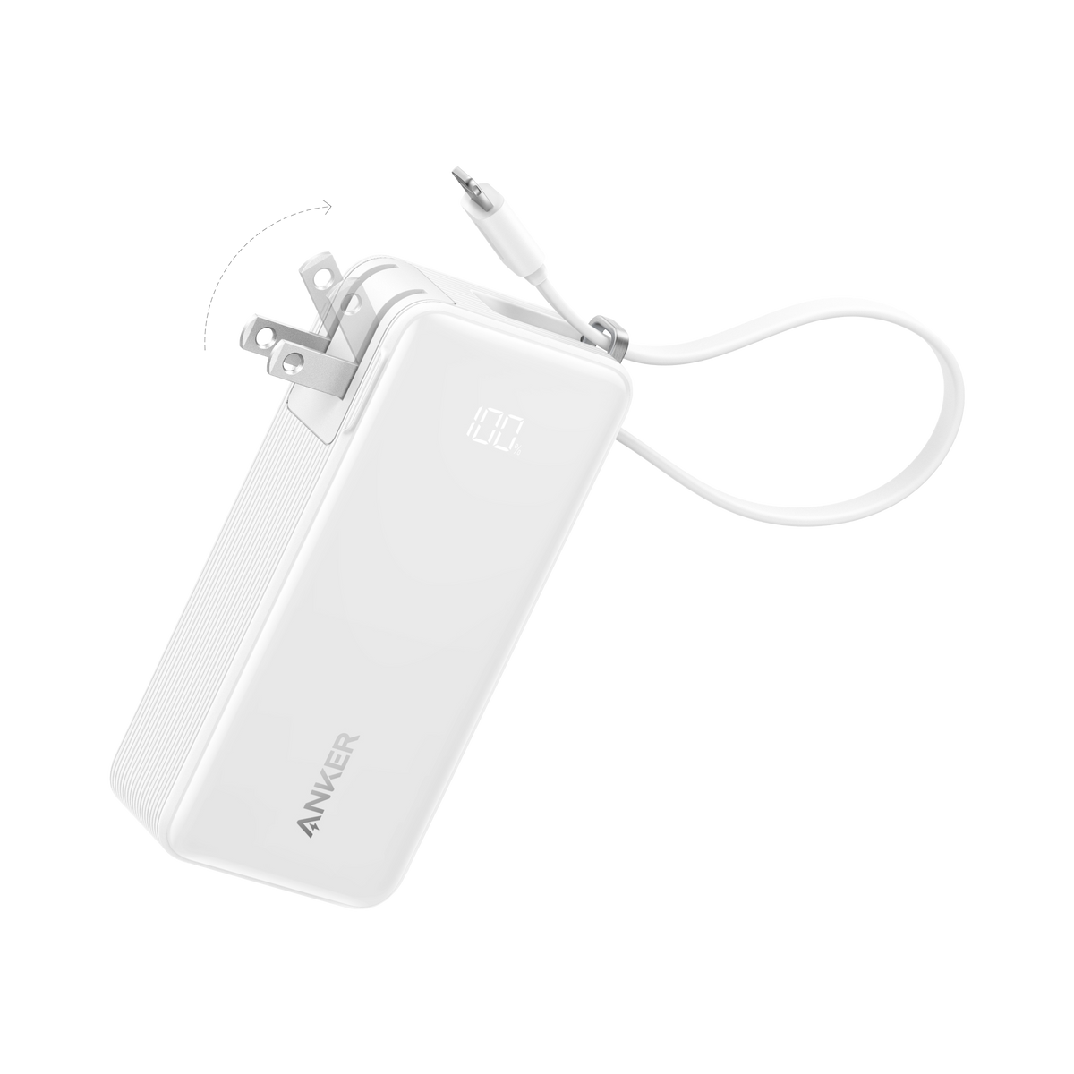 Anker Fusion Power Bank 10K, 30W | USB-C or Lightning Devices