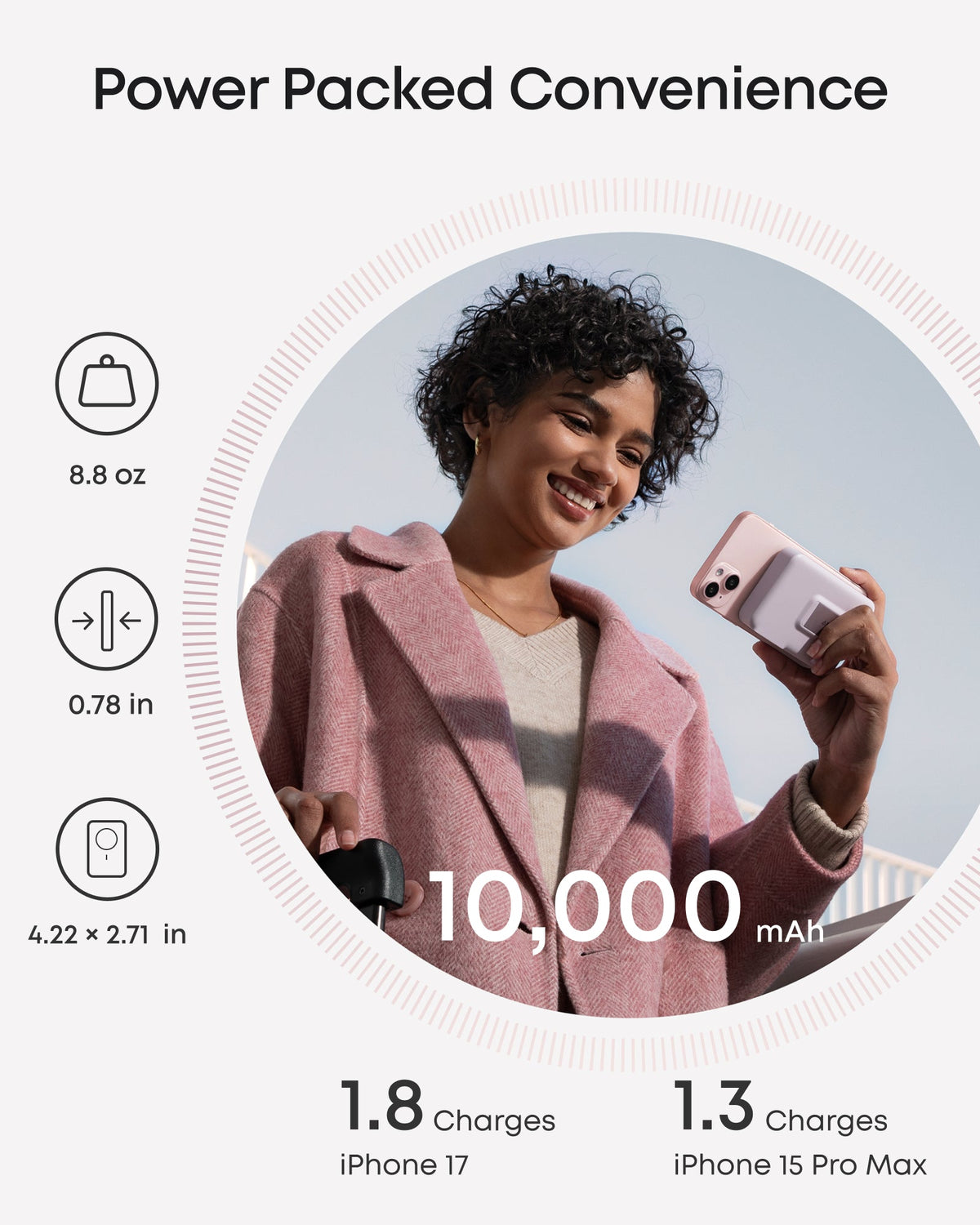 Anker MagGo Power Bank 10K, 15W | Qi2 Wireless Charging