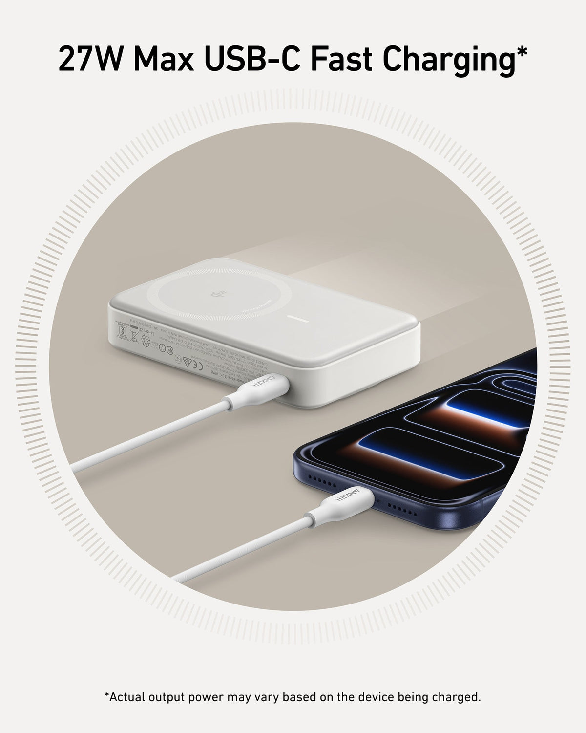 Anker MagGo Power Bank 10K, 15W | Qi2 Wireless Charging