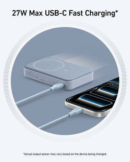Anker MagGo Power Bank 10K, 15W | Qi2 Wireless Charging