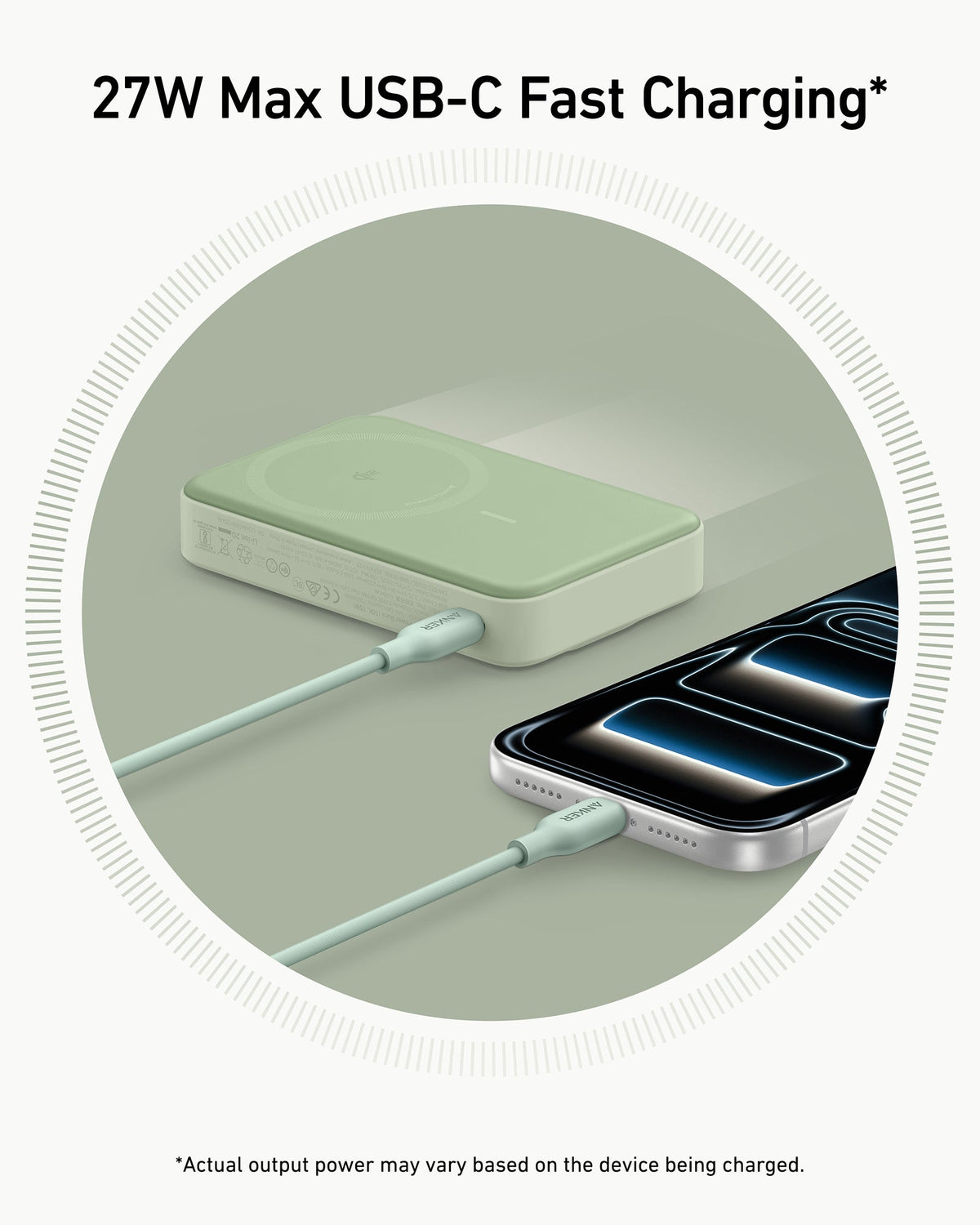 Anker MagGo Power Bank 10K, 15W | Qi2 Wireless Charging