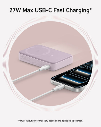 Anker MagGo Power Bank 10K, 15W | Qi2 Wireless Charging