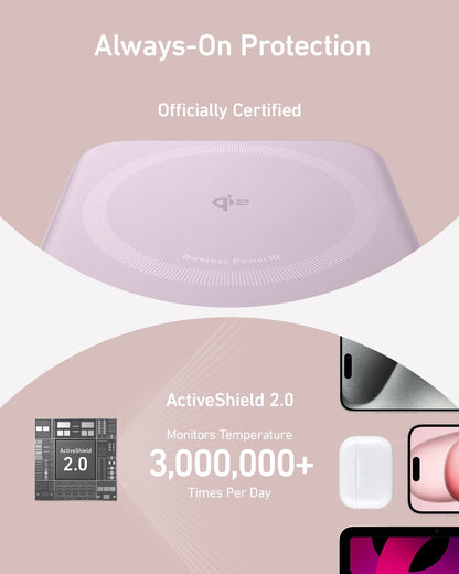 Anker MagGo Power Bank 10K, 15W | Qi2 Wireless Charging