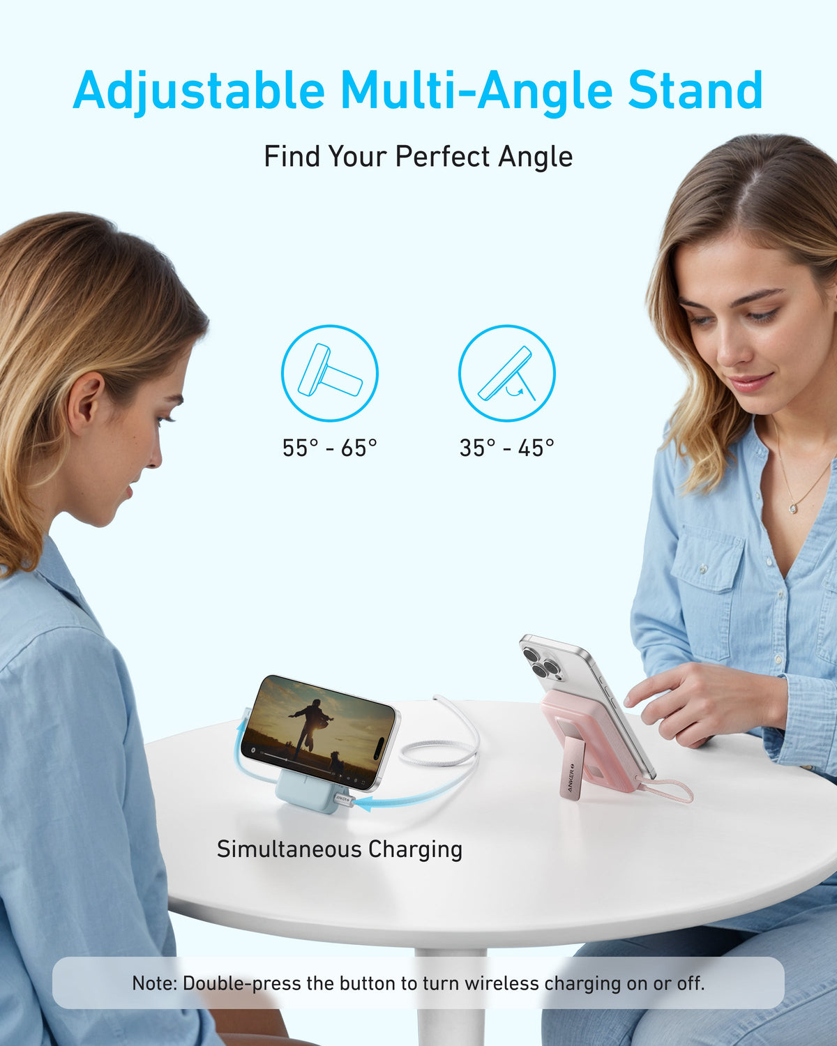 Anker Zolo Magnetic Power Bank 10K, 30W | USB-C Devices & Wireless Charging