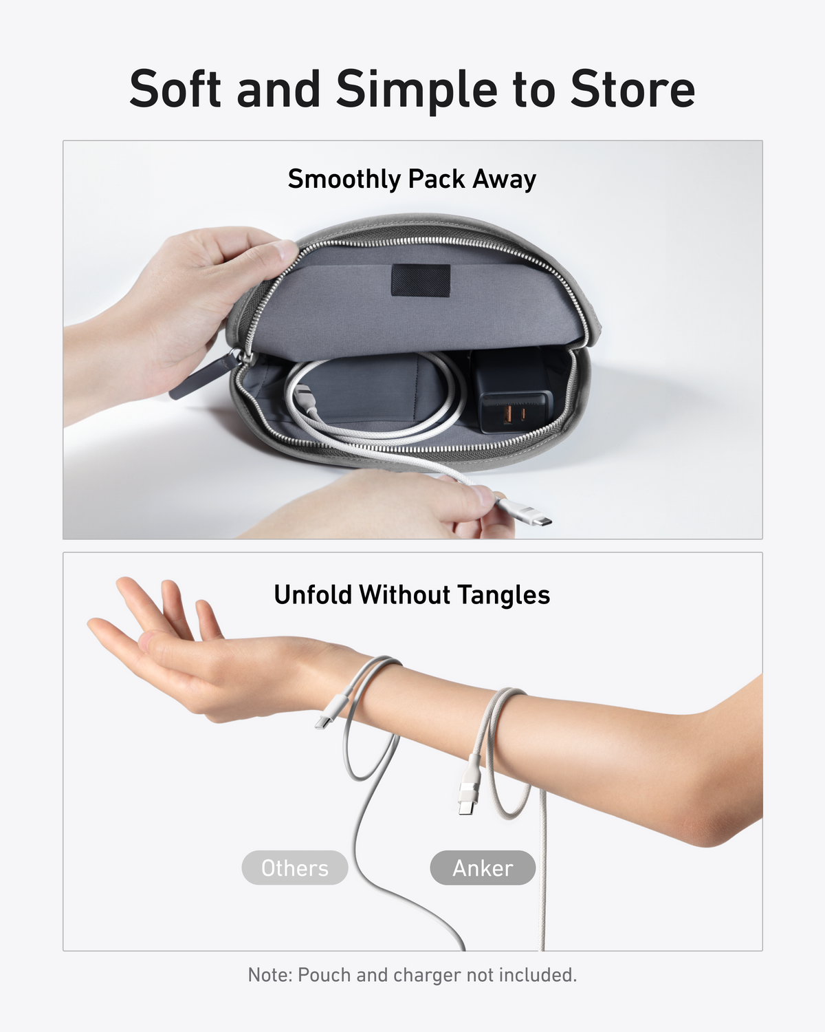 Anker Laptop Power Bank 25K, 165W with Built-In Cables | Laptops & Ride-Day Electronics