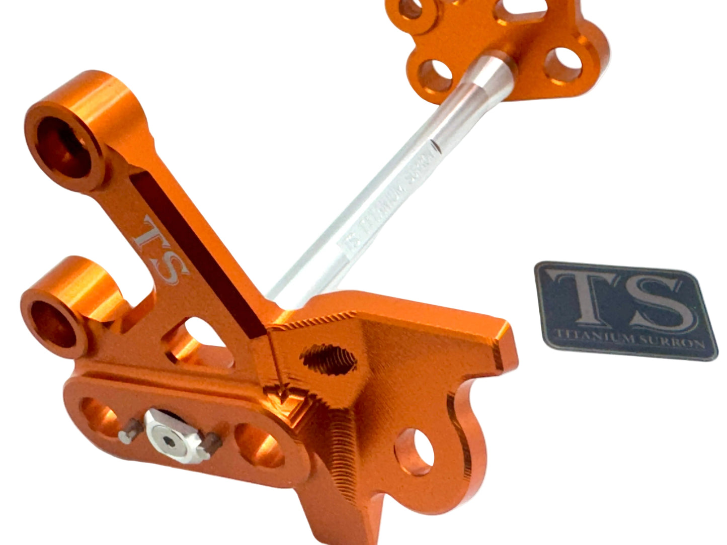 Custom CNC Aluminum Footpeg Bracket Assembly E-Ride Pro SS and S