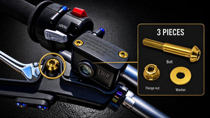 Grade 5 Titanium Brake Lever Pivot Bolt | Sur-Ron Ultra Bee