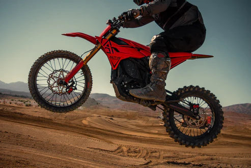 Red Altis Sigma Electric Dirt Bike 